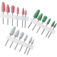 18Pcs Nail Drill Bits Set Silicone Manicure Tool for Gel Polish Removal Cuticle Cleaning Durable Practical Cuticle Drill Bit