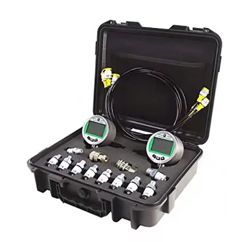 

XZTK-60L Excavator Hydraulic Pressure Test Kit for most brand excavator, Hydraulic Test Point coupling,Digital pressure guage