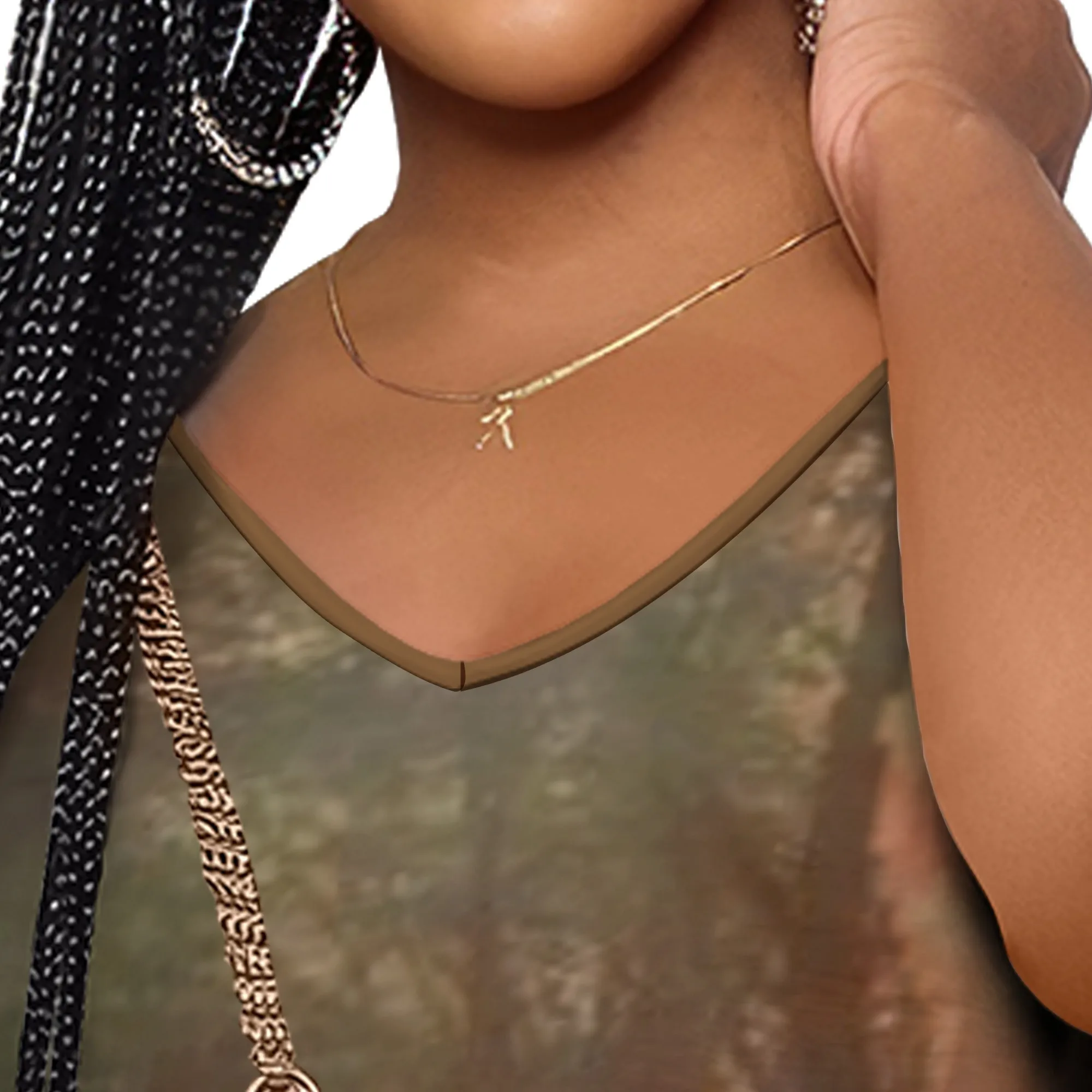 Short sleeve V-neck loose maxi dress XS-3XL