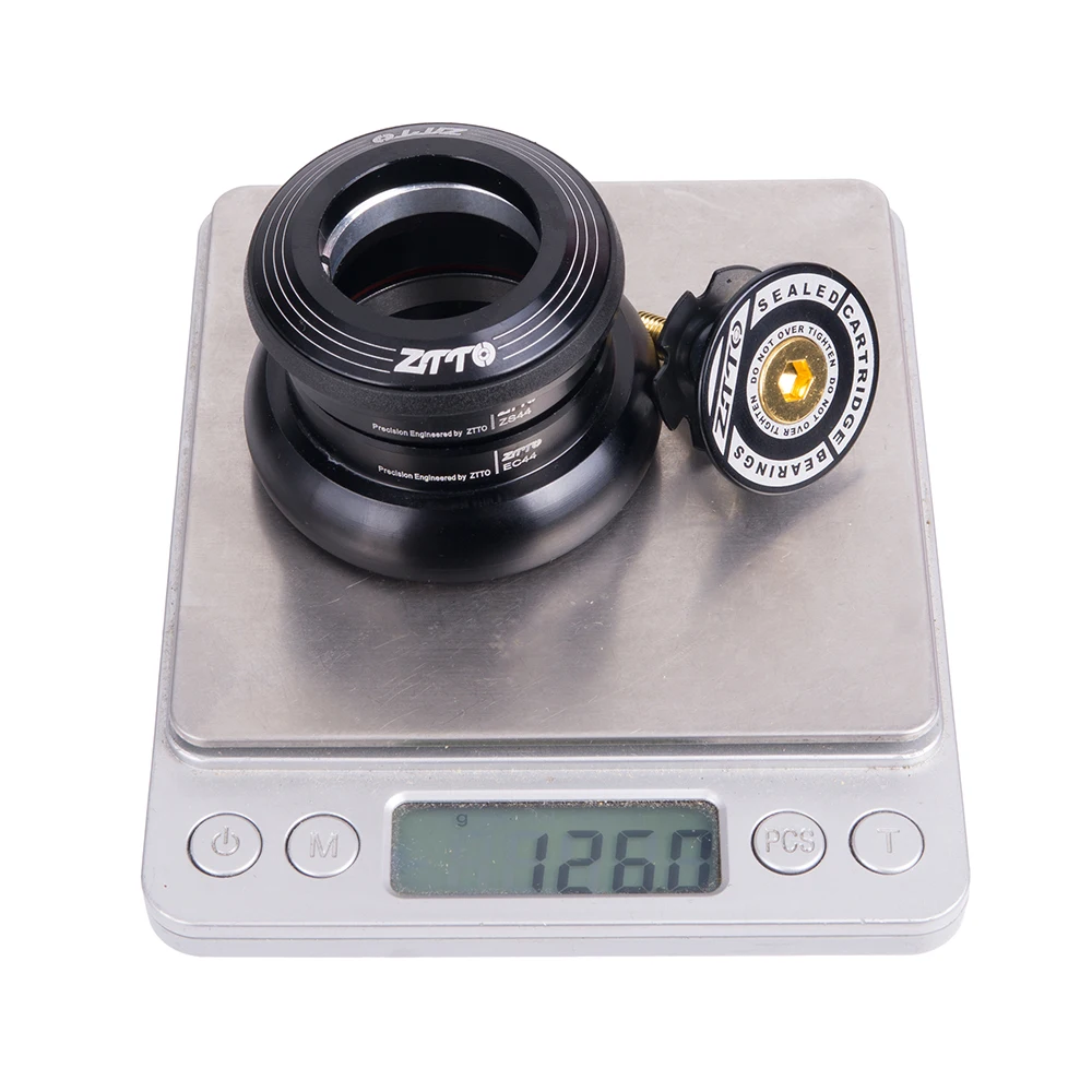 Ztto 4444t mtb自転車道路自転車ヘッドセット44ミリメートルZS44 cnc 1