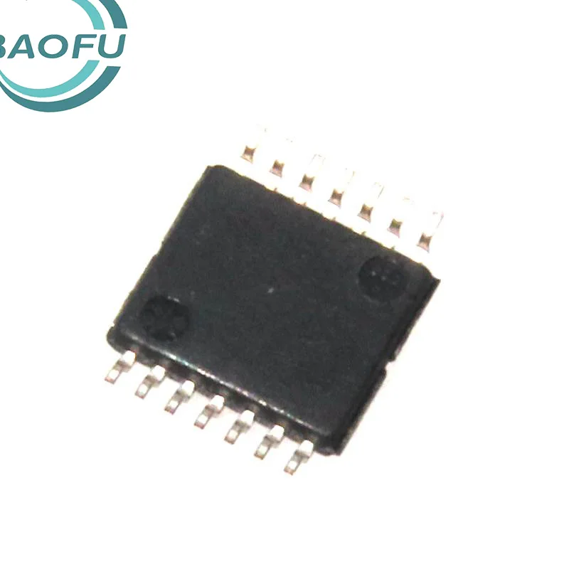 Newly imported original 74HC74PW TSSOP-14 dual D-type positive edge trigger with reset function