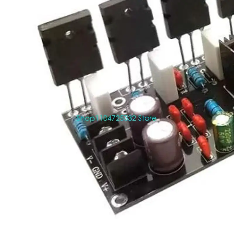 P5EA 고전류 400W 모노 사운드 앰프 이중 차동 설계 열 소산