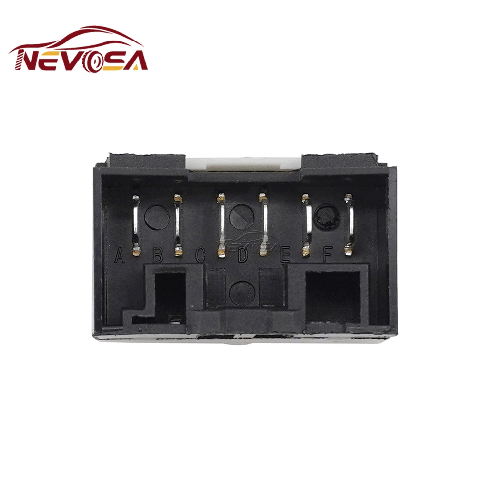 Botón de interruptor de ventana eléctrica para coche, reemplazo de 6 pines para IVECO STRALIS, 41221005, 41221110