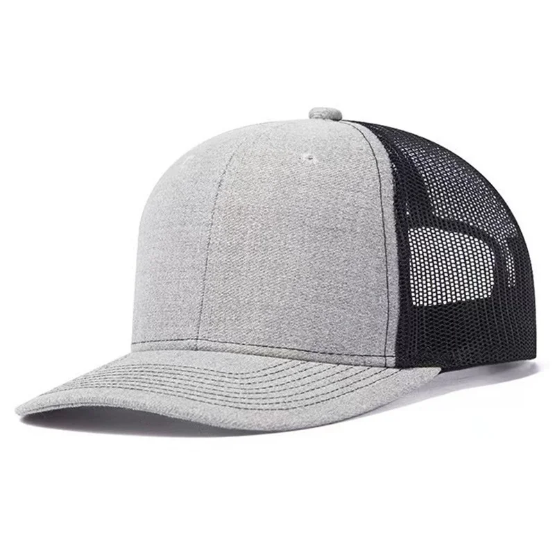Summer Men's And Women's Mesh Breathable Baseball Cap, Low Cut Unstructured Baseball Cap, Adjustable image 3