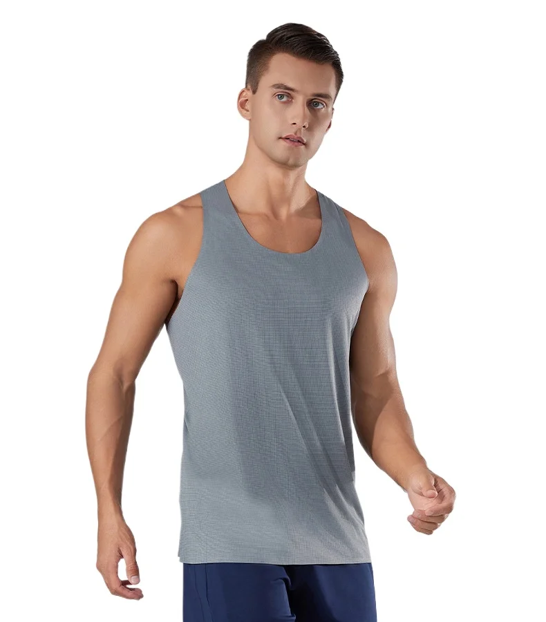 Men Marathon Tank Top Fitness Vest Lightweight Women Racerback Couple Running Vest Gym Clothing Yoga Traning Sports Singlet Men