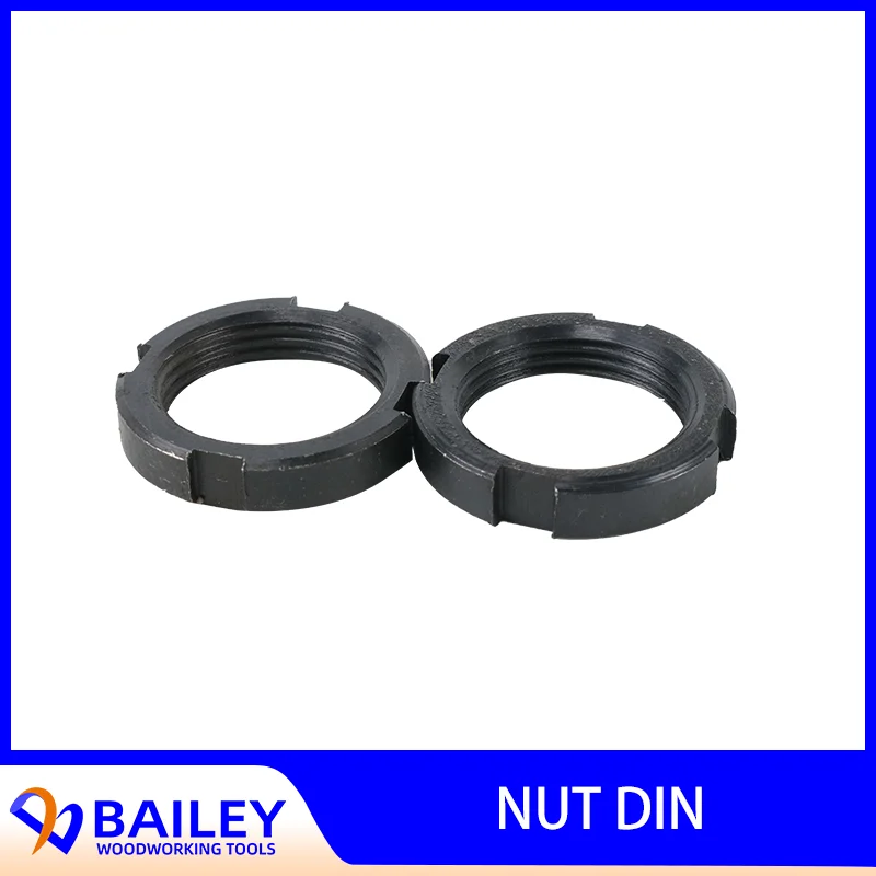 BAILEY 5PCS 4-002-07-0006 Slotted Nut DIN 981 KM5 11 H for Adhesive Shaft Brandt KD KDF Ambition KTD 720 Woodworking Tool