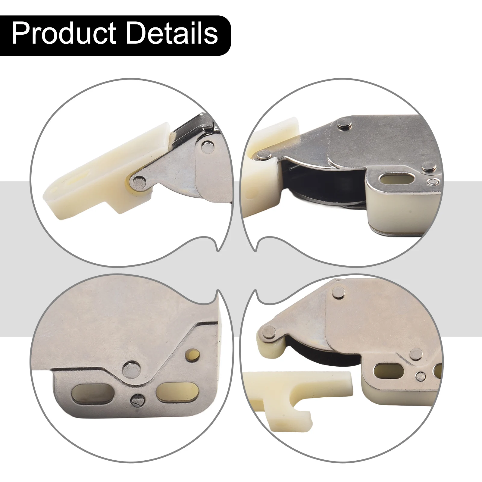 Automatic Spring Flexible Modern Snap Lock Snap Lock 2 Sets Automatic Spring For Cabinet Cupboard