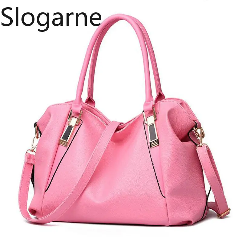 

New Designer PU Leather Handbag Women Casual Soft Leather Shoulder Bag Large Capacity Crossbody Bag Office Ladies Hobos Totes