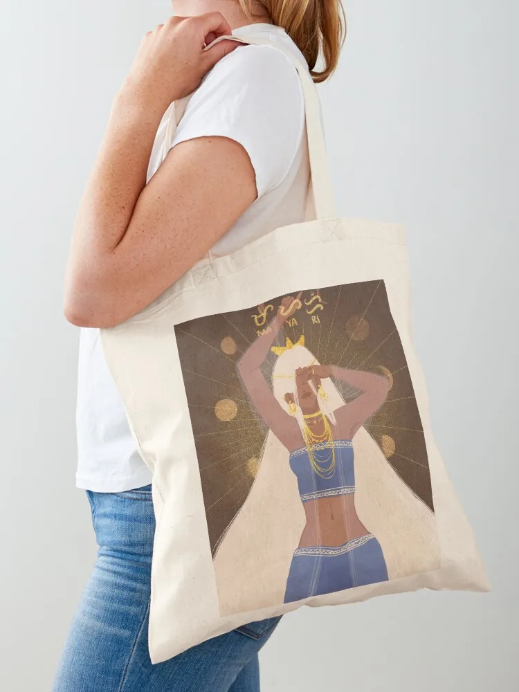 

Mayari Goddess of the Moon Tote Bag woman shopping bag tote bag canvas canvas shopping