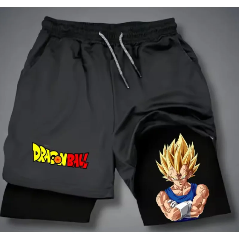 

2026 Summer Best Selling Dragon Ball Animation Series Shorts High Quality Sports Shorts Retro