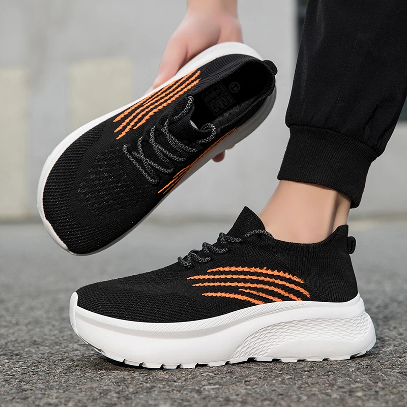 

All Season Wear Men Mesh Running Shoes Breathable Cooling Effect Lightweight Casual Daily Sport Sneakers