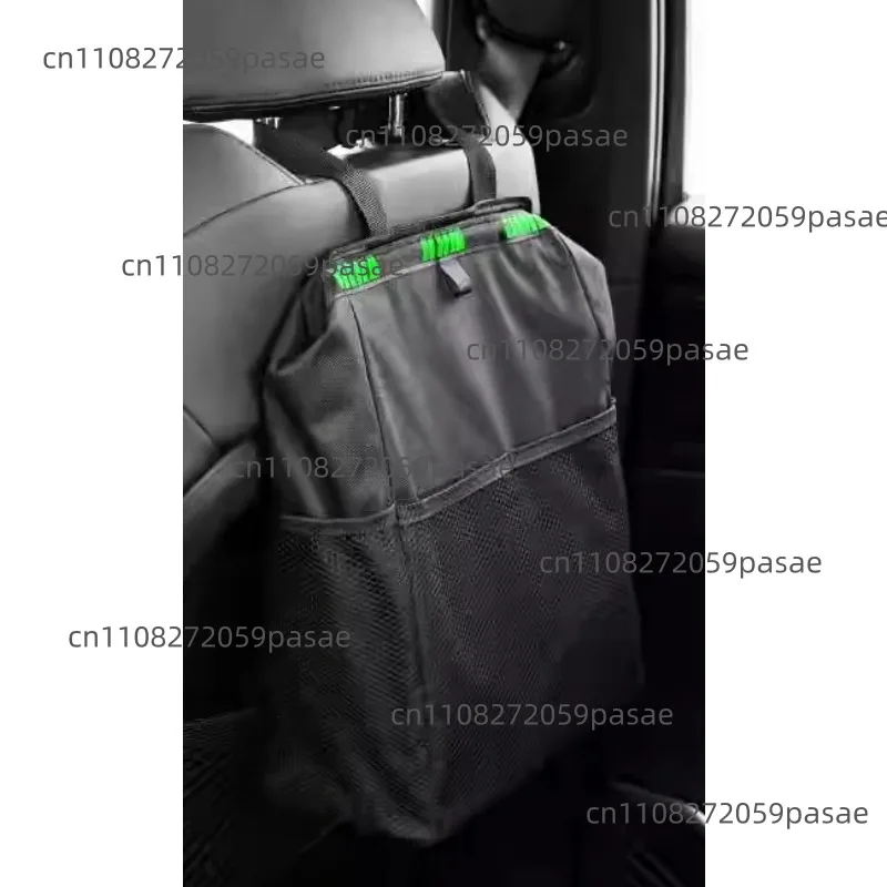 2-Pack Car Ice Pack Seatback Storage Pouch Car Seat Snack Holder Rear Storage Bag Trash Can