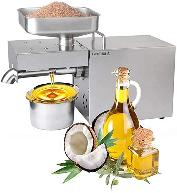 Vegetable seed oil mill press mustard oil expeller machine coconut oil extract machine