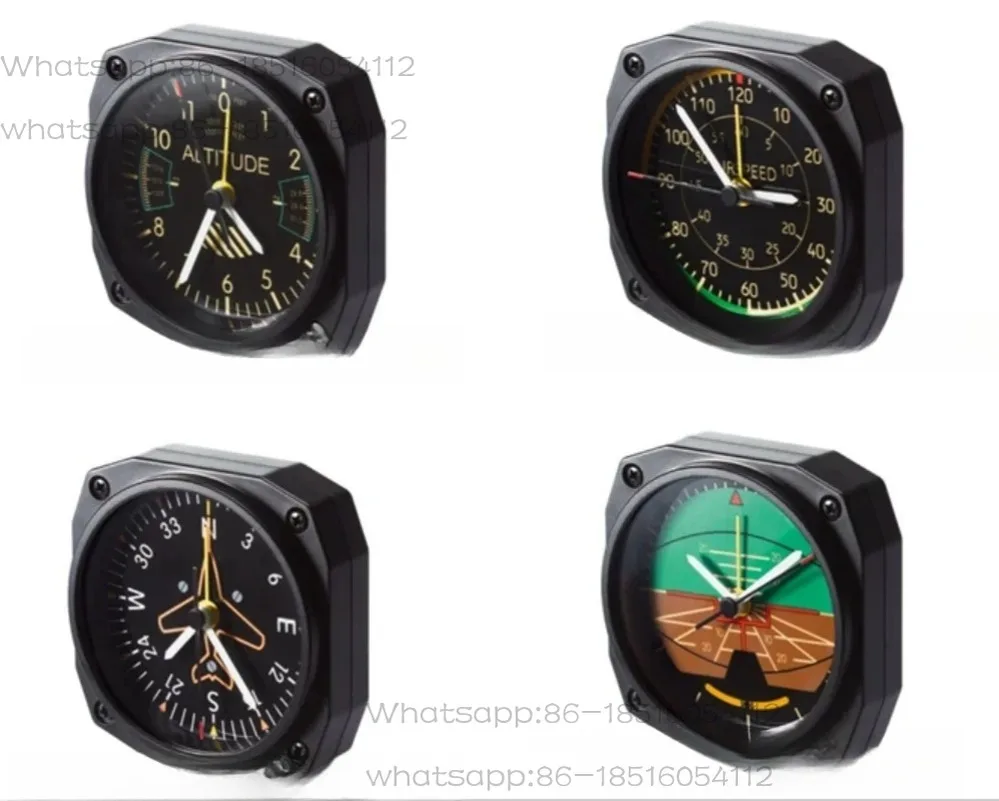 

Aviation Aviation Clock, Aircraft Instrument Clock, Aviation Simulation Instrument Alarm Clock, Simulation Aircraft Instrument