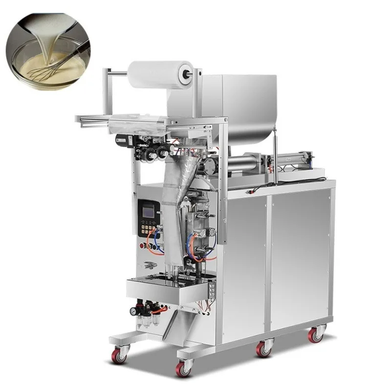 Automatic quantitative filling machine, laundry detergent chili sauce chili sauce sauce packaging