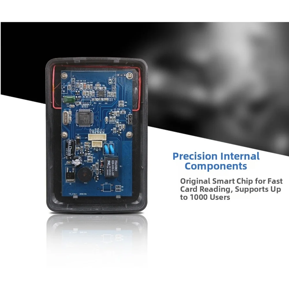 ID Card and Keypad Controlled Entrance System for Automatic Doors Supporting Up to 1000 Users and Three Options