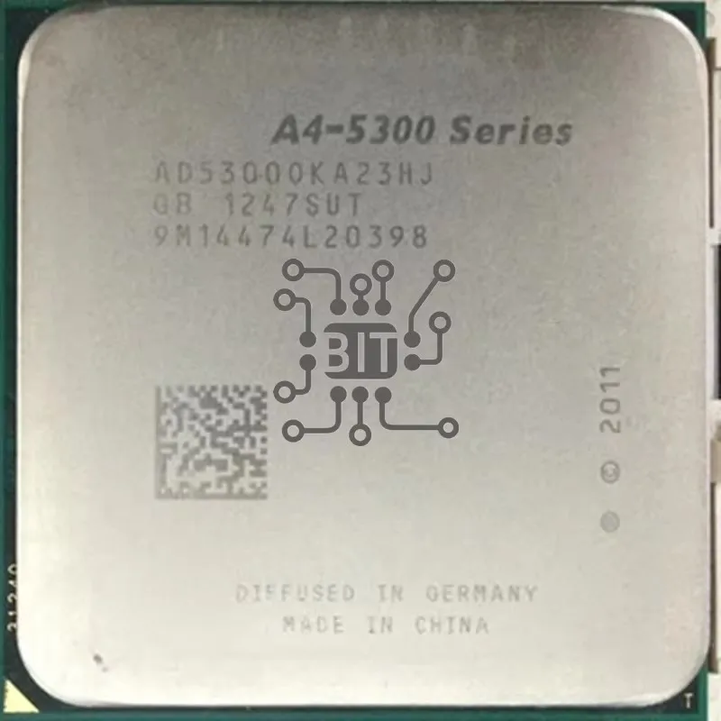 Soquete FM2 do processador central do Duplo-núcleo, A4-Series, A4-5300, A4 5300K, A4 5300B, 3.4 GHz, AD530BOKA23HJ, AD5300OKA23HJ, FM2