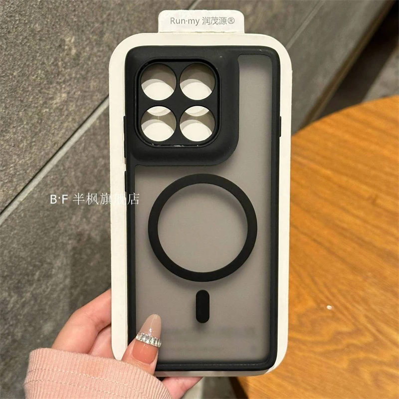 Etui do Motorola Signature Moto Edge 70 Pro Edge70 Ultra 5G Magnetyczne Kompatybilne z MagSafe Matowe Przezroczyste Akrylowe Twarde Etui Ochronne — zdjęcie produktu 2