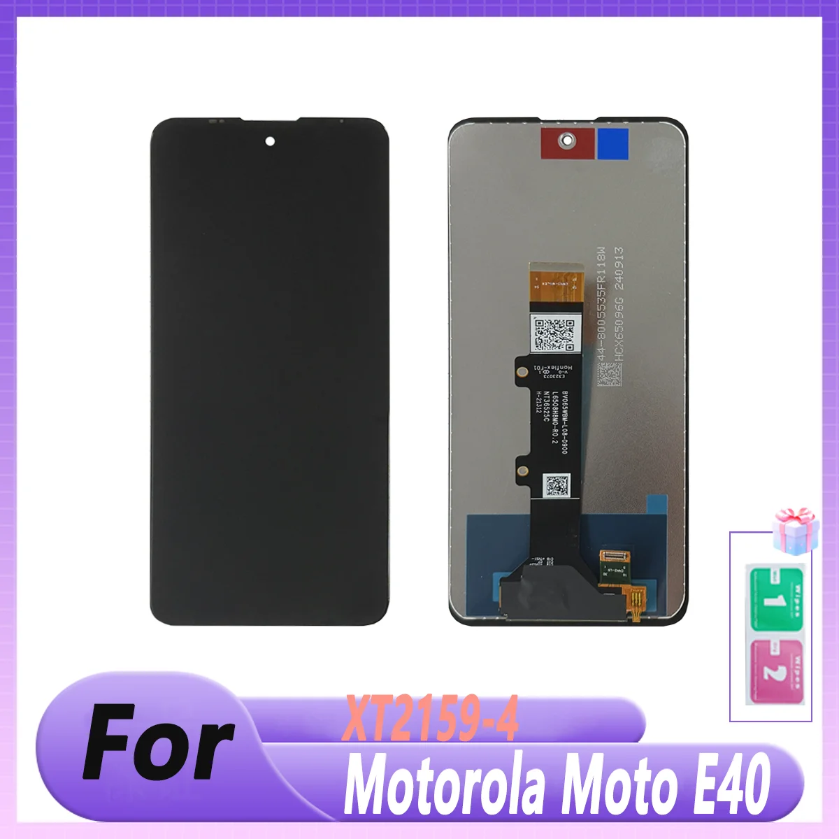 Calidad AAA para Motorola Moto E40 pantalla LCD Panel táctil digitalizador montaje reemplazo para E40 XT2159-4 LCD