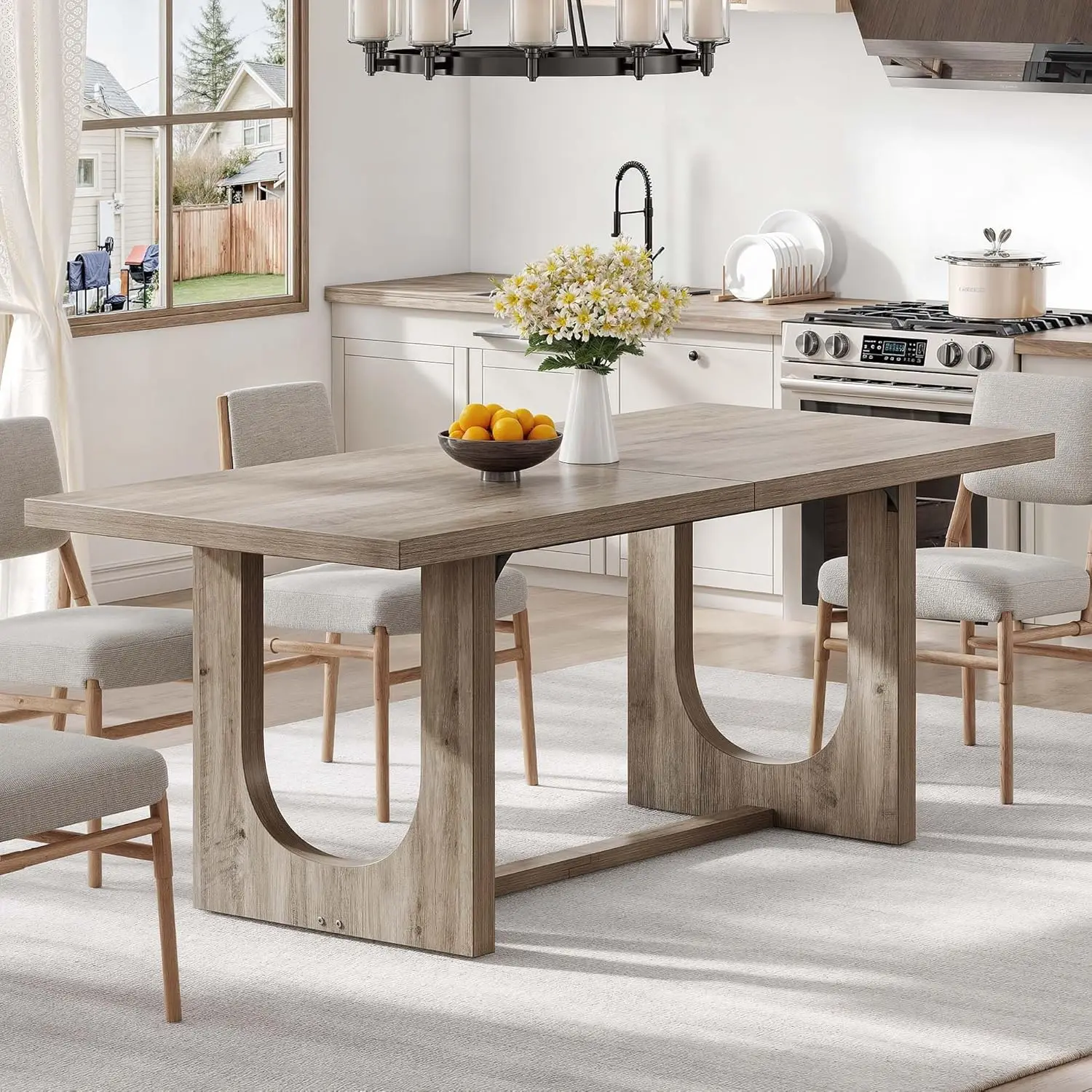 Dining Room Table for 6-8 People 70.86