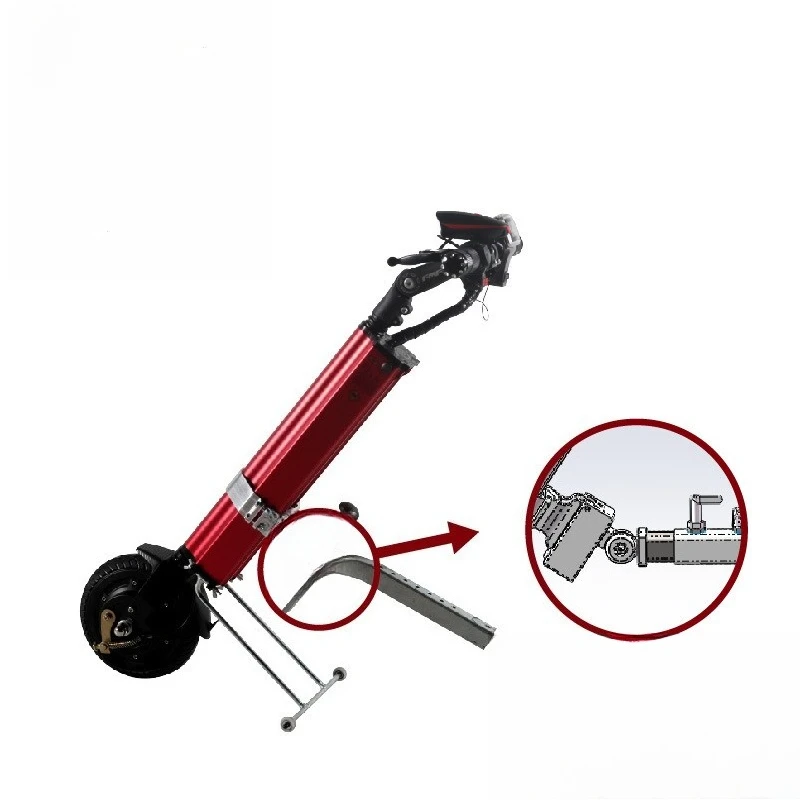 

New electric wheelchair head drive trailer head disabled manual scooter head Q6