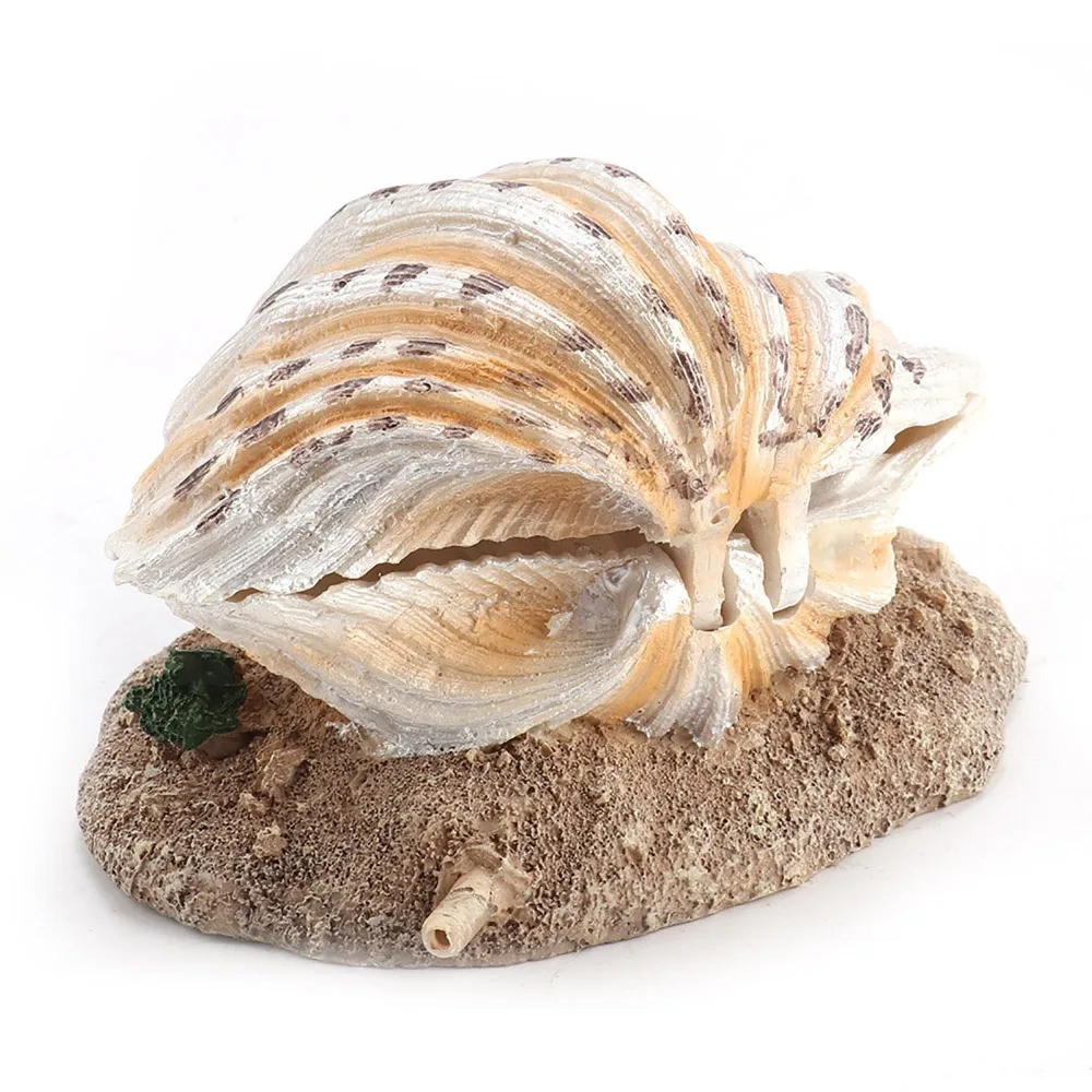 

Имитация смолы, украшение для аквариума, пузырьковое украшение, ракушка, аквариум, ракушка, декор, ландшафтное украшение