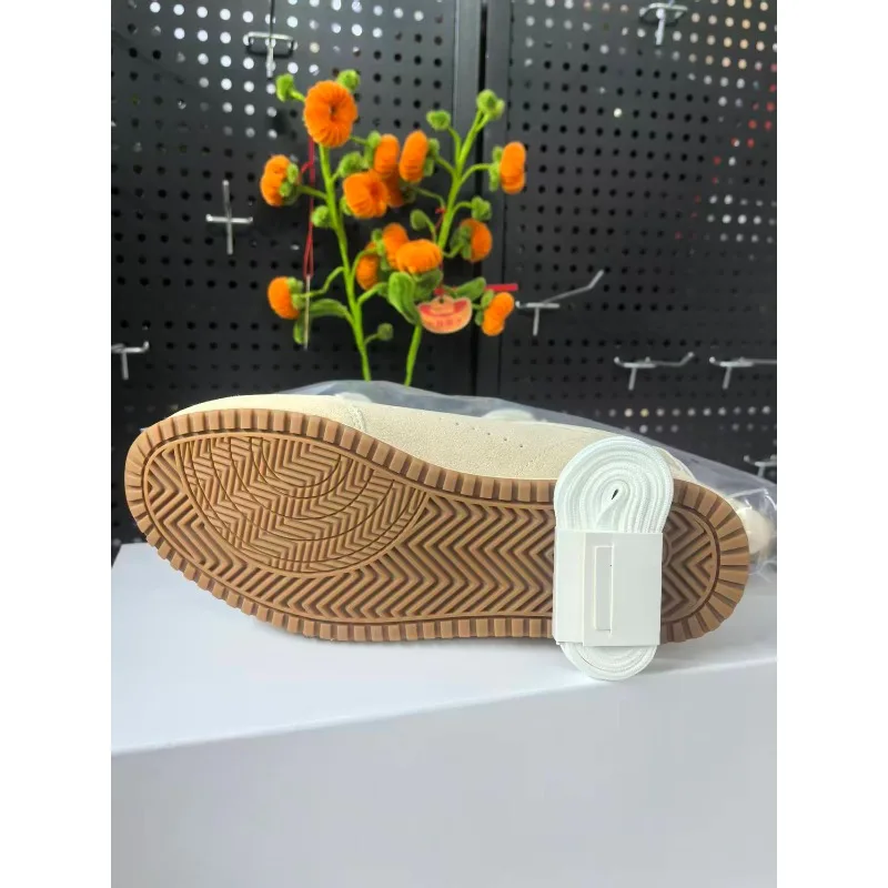 2026 New Vintage German Trainer Shoes Women Suede Casual Sneakers Flat Sole Retro Running Shoes view 5
