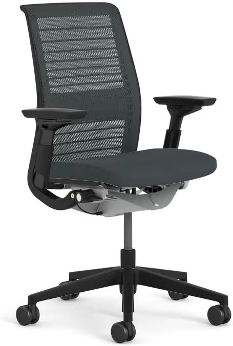 Think Chair  Sophisticated, MultiUser Chair  Five Points of Adjustability  Ergonomic Office Chair  Spine Comfort  Lumbar S