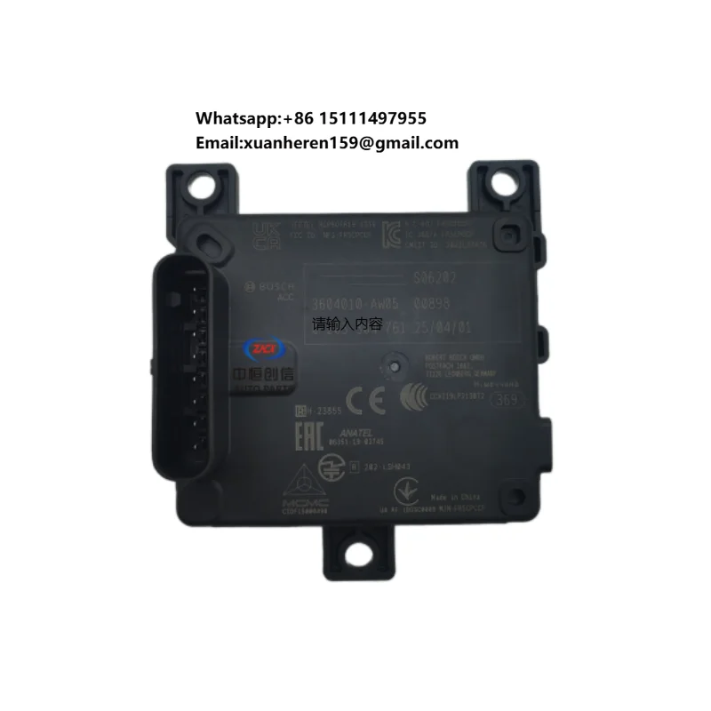 

Hot Sales ACC ECU Assy for Changan CS55PLUS Qiyuan A05 OEM 3604010-AW05 New Condition
