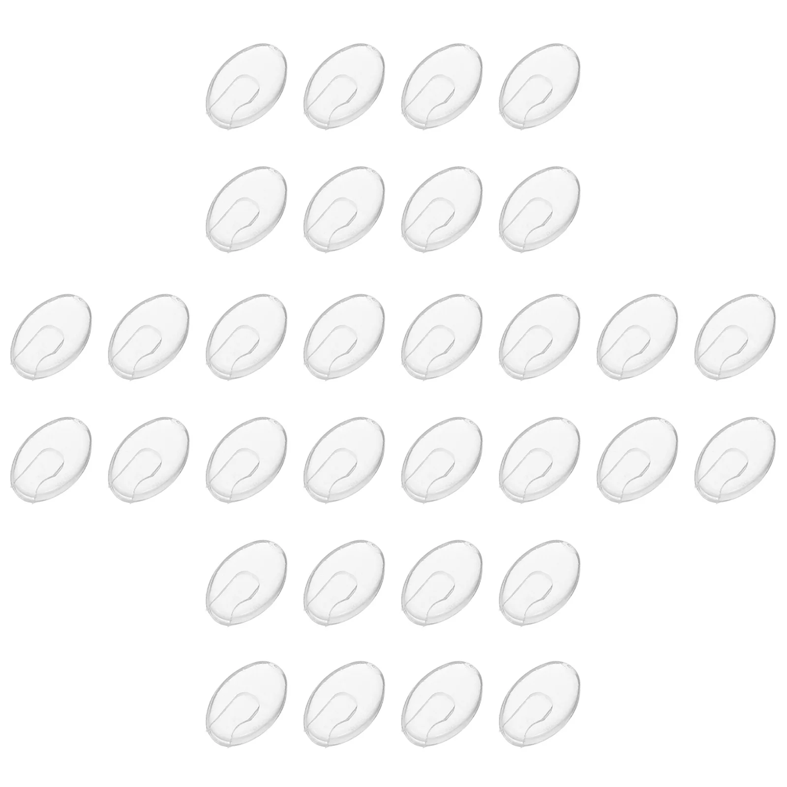 

Clear Glasses Nose Pads Soft Transparent Anti-Slip Replacement Cushion Inserts For Eyeglass Sunglasses Rimless Frames