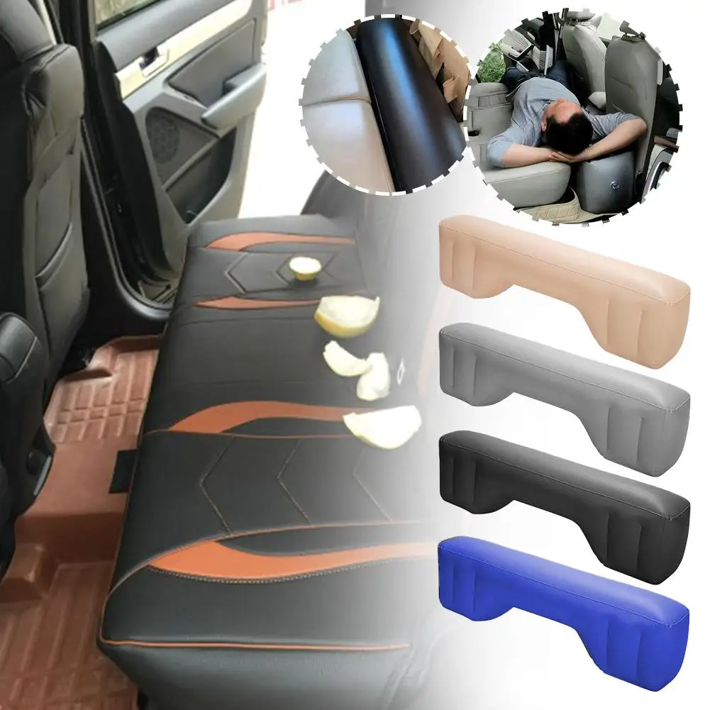 New Car Travel Bed Inflatable Bed Back Seat Inflable Air Mattress Accessories Car Interior Self-driving Camping Accessories