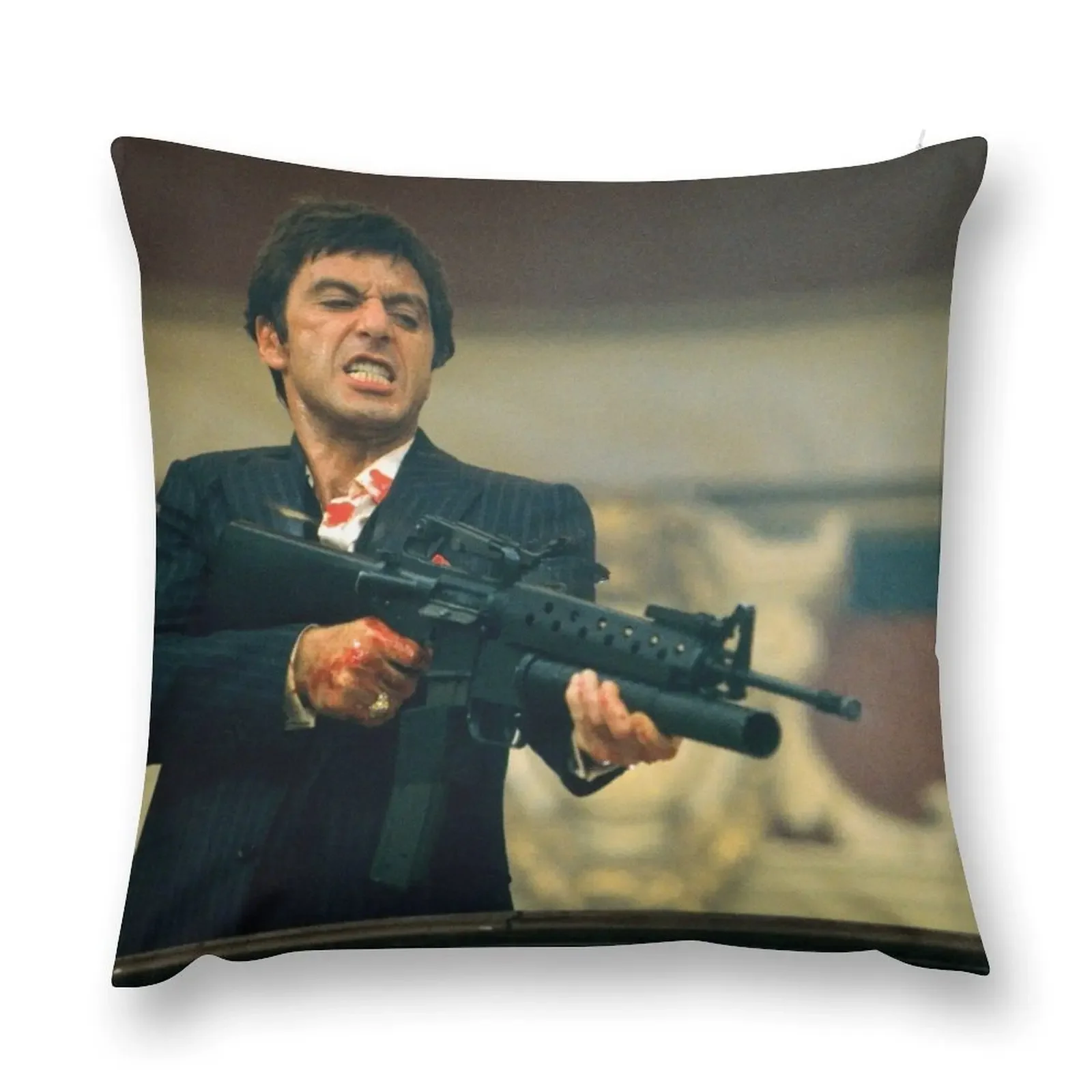 Scarface Throw Pillow Christmas Pillow Covers Luxury Sofa Cushions covers for pillows pillow