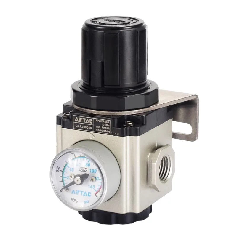 AIRTAC Pneumatische drukregelklep GAR200/300/400/600-06/08/10/15/20/25S Luchtcompressor Reduceerklep - afbeelding 2