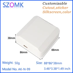 SZOMK Smart Wireless Temperature Humidity Housing Wifi Router Box Sensor Plastic Case Network Switch Enclosure