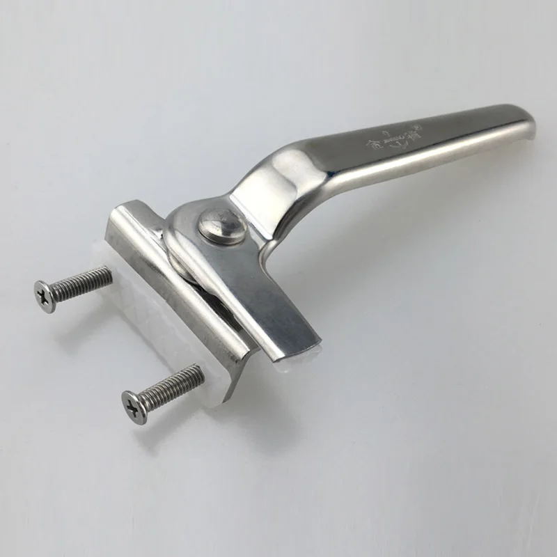 

Thickened Old-fashioned Stainless Steel Window Handle 38 Handle Lock Both Inside And Outside Door And Window Handle Hardware