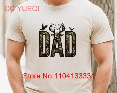 Herten jacht papa T-shirt verjaardag vaderdag papa voor man lange of korte mouwen