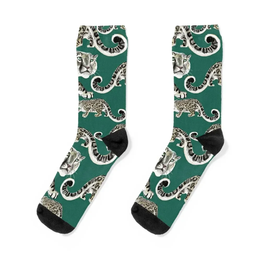 Snow Leopard #3 Socks Lots gym Socks Man Women's