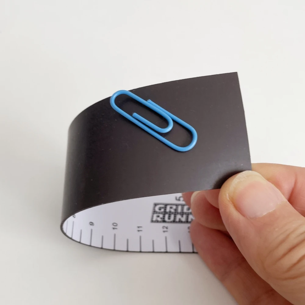 Fridge Magnet Ruler 300x34x0.76mm Magnetic Rulers Whiteboard Magnetics Strip 30cm Length Educational Flexible Magnetic Strips