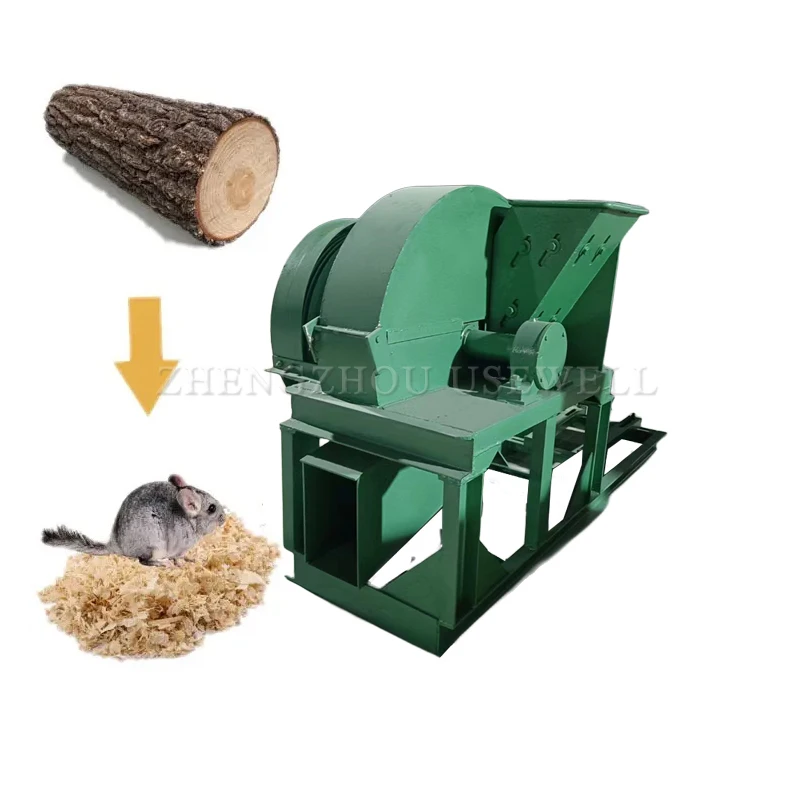 

Small Electric Portable Mobile Disc Pulverizer Mill Wood Sawdust Saw Dust Crusher Out Grinder Making Machine for Sawdust Powder