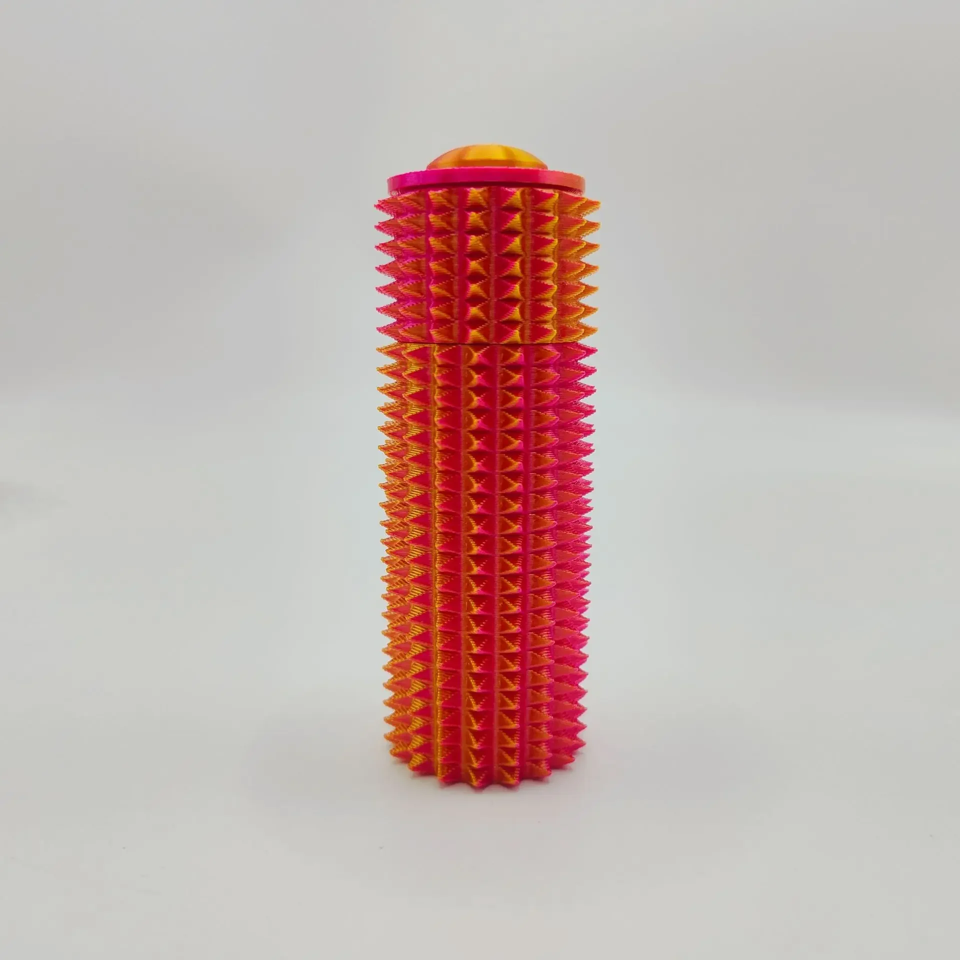 Sensory Roller Fidget Toy Clicker Tactile Spikes for Anxiety Stress Relief Pain Stimming Autism Over Stimulation with Lanyard