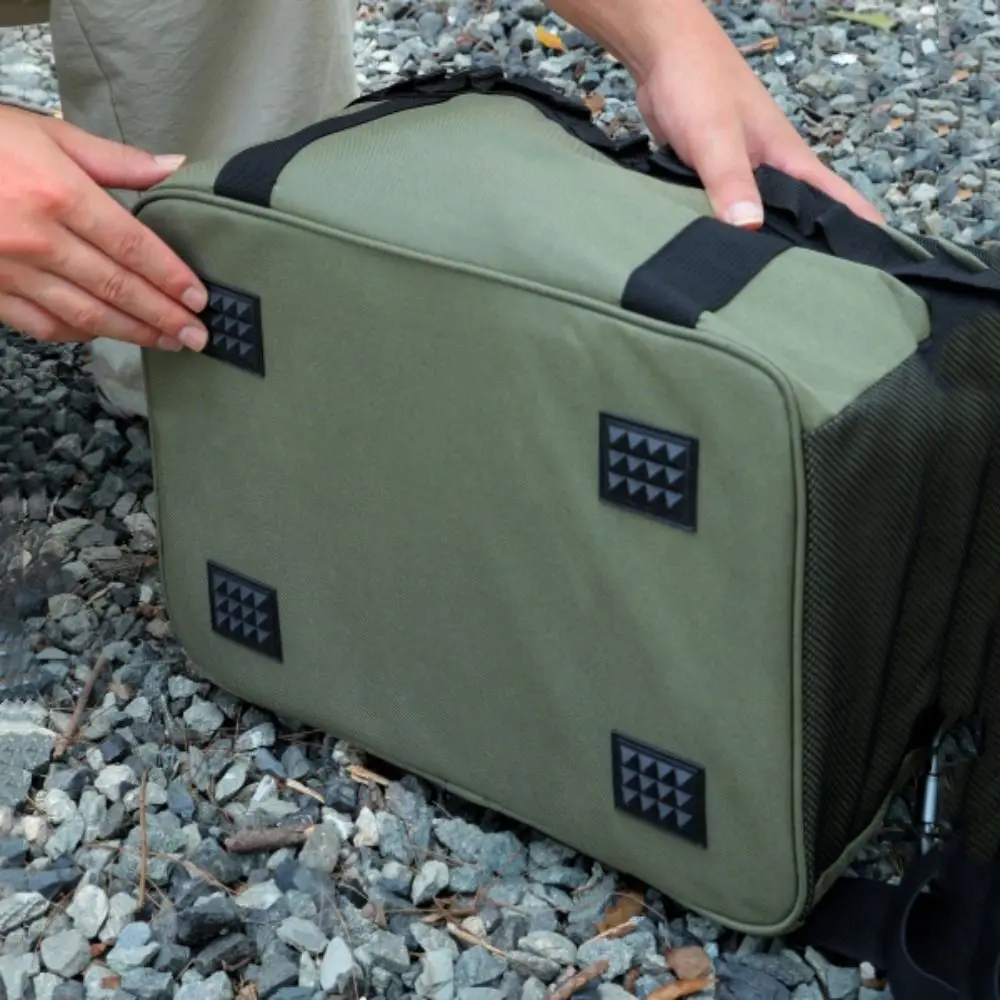 

Waterproof Portable Storage Bag Thermal Cooler Large Capacity Travel Tableware Bag Portable Design Handbag Style Meal Bag