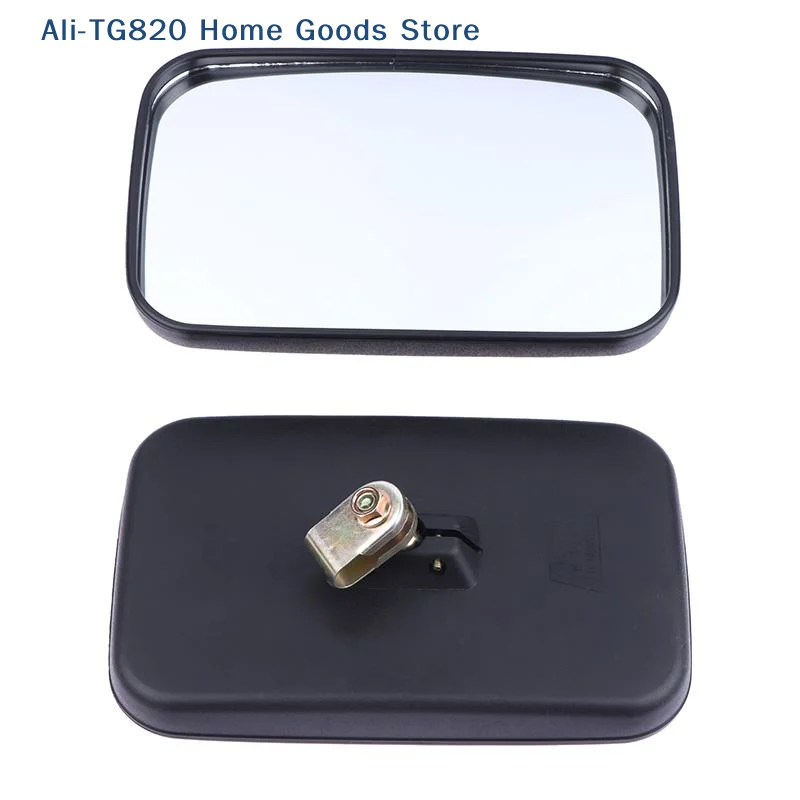 

[TG820]1/2Pcs Universal Forklift Reflective Mirror Forklift Car Truck Front Wheel Mirror Agricultural Vehicle Rearview Mirror