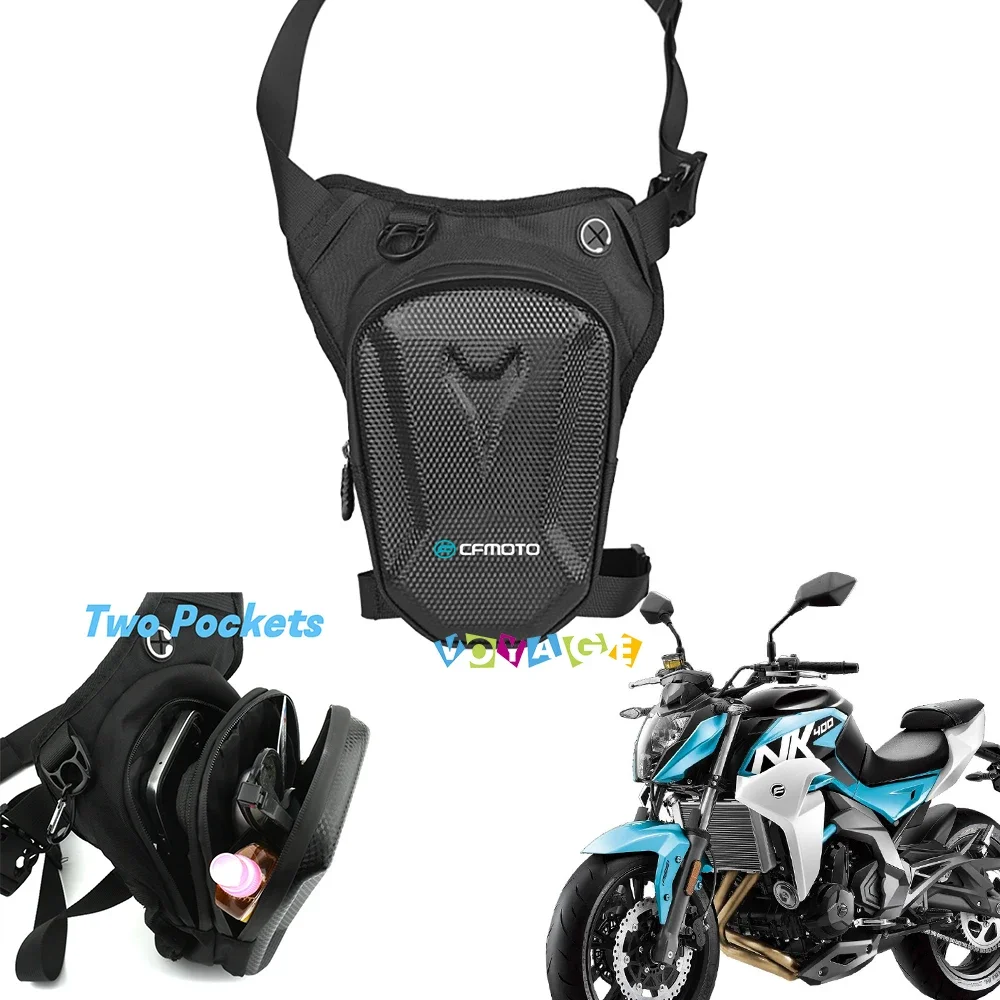 

Для CFMOTO SR250 400GT 450NK 650 800Nk 450MT 800MT 450SR мотоциклетная боковая сумка для ног, аксессуары, сумка на пояс, водонепроницаемая сумка