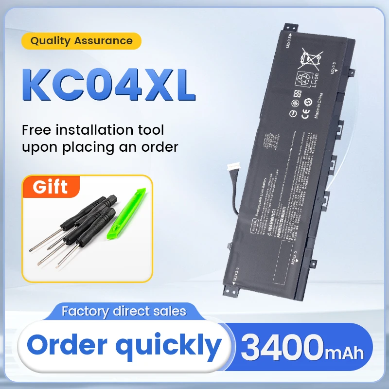 

SOMI KC04XL Battery For HP Envy 13 AH 13-AQ000 For X360 13-AR 13-AG Laptop Series HSTNN-IB8K L08544-1C1 L08544-2B1 TPN-W133