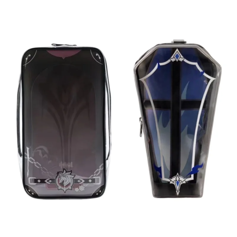 [Nur Tasche] Original auf Lager Genshin Impact Wriothesley Flins Actionfigur Limited Edition Aufbewahrungstasche Sammlerstück Geschenk für Fans