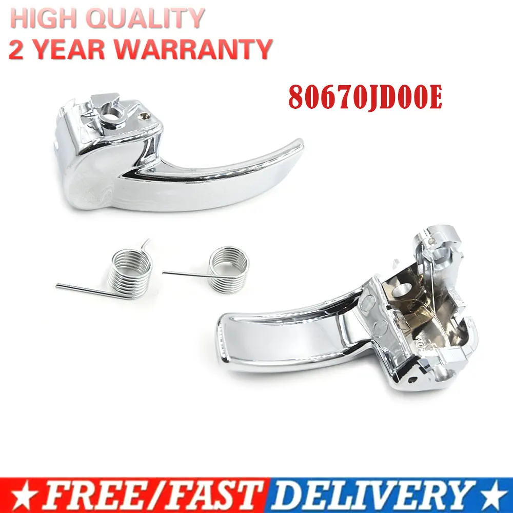 Fit For NISSAN QASHQAI J10 1Pair Car Interior Door Handle replacement 2007 2008 2009 2010 2011 2013 80671JD00E 80670JD00E