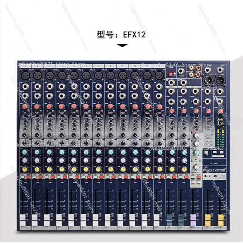 Efx8 Efx12 Efx16 Efx20 Road Professional Stage Performance Conference Mixer