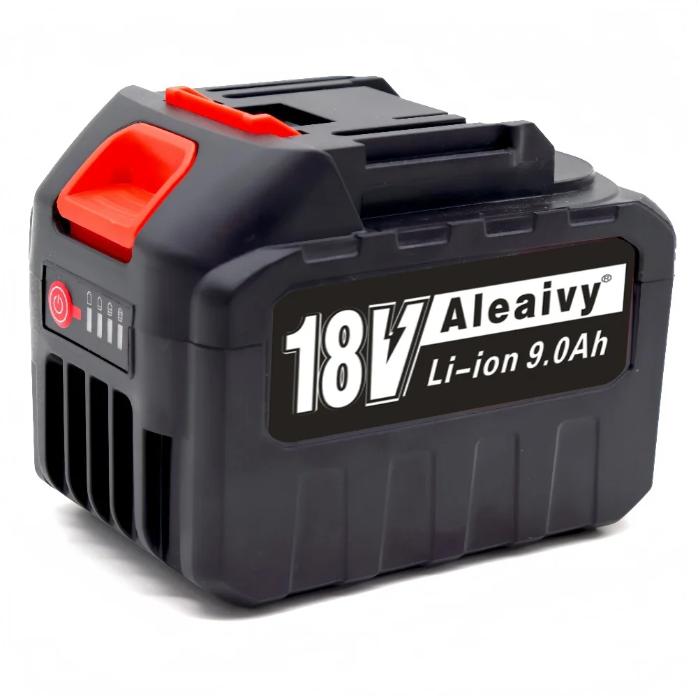 Новый оригинальный литий-ионный аккумулятор емкостью 6000 мАч, 9000 мАч, 21 В для Makita 18 В, 20 В, беспроводной дирлл/бесщеточный гаечный ключ/отвертка