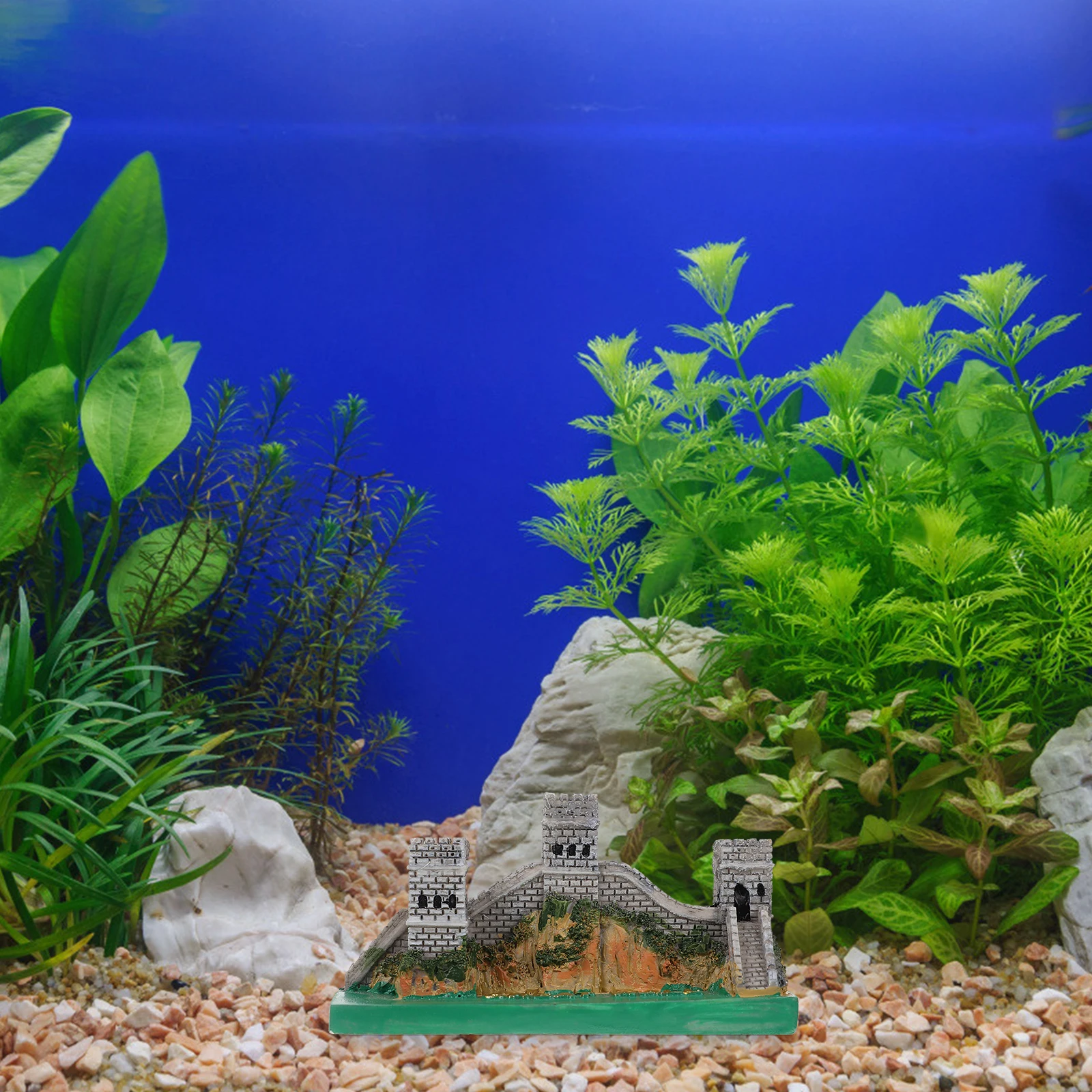

1pc Resin Great Aquarium Ornament Fish Tank Decoration Hiding Place Compact Safe For Fish No Sharp Surfaces