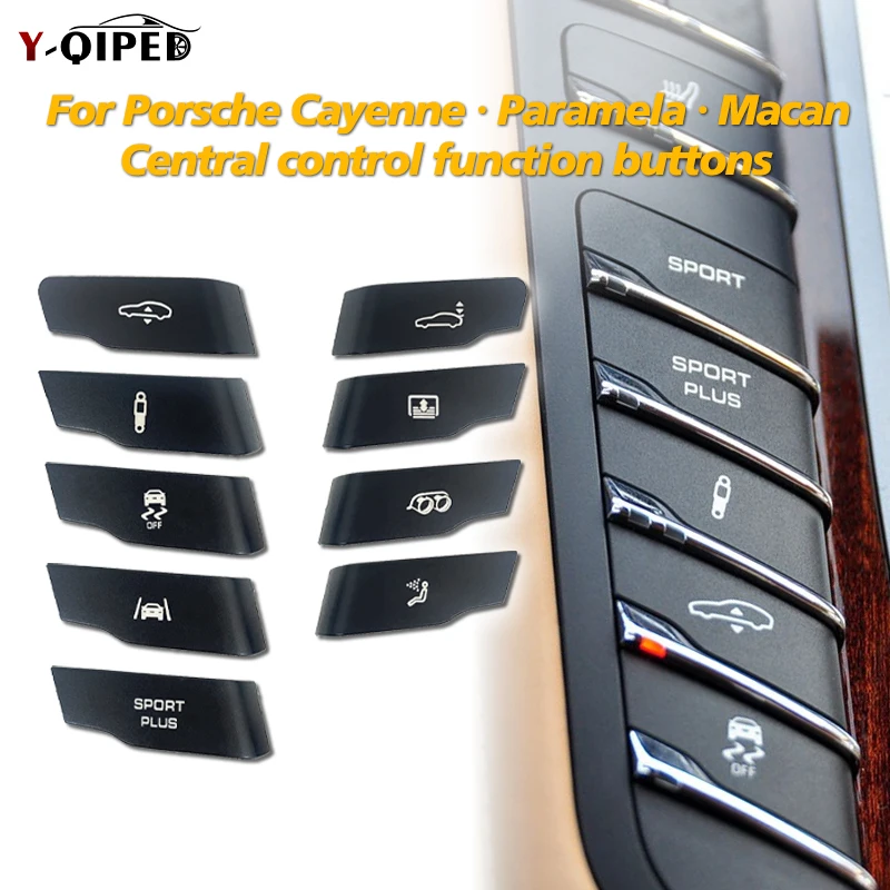 For Porsche Car Central Control Function Buttons For Paramele 2010-2016 For Mancan 2014-2021 For Cayenne 2011-2017
